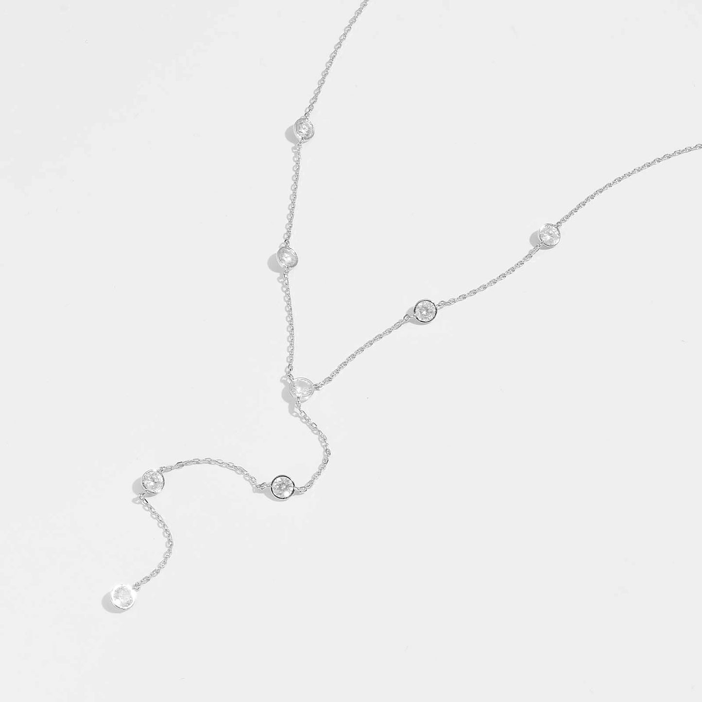 Colar de Prata Selene em Y